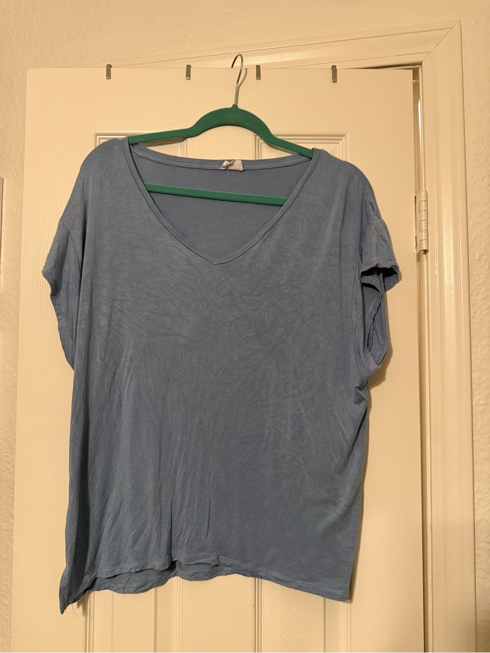 Cotton On Blue V-Neck Short Sleeve Tee